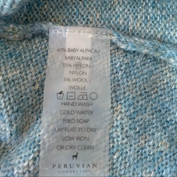 Peruvian Connection Alpaca Pullover Cropped Sweater - Picture 3 of 6